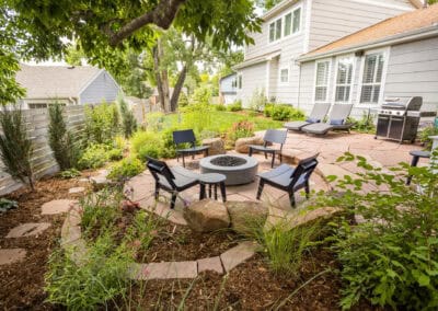 Drought Tolerant Backyard Patio Design Colorado