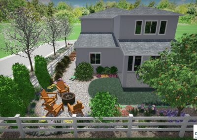 Native Edible and Pollinator Friendly Backyard Landscape Design