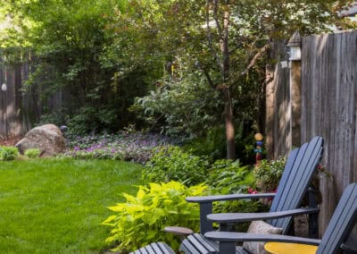 Seating Area Next to Lawn