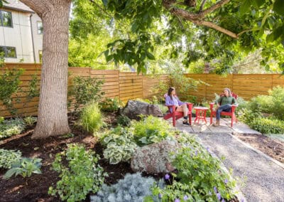 Sitting Area in Landscape